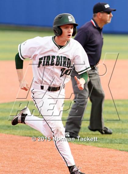 Thumbnail 1 in Lawrence Free State vs. Shawneee Mission Northwest (KSHSAA 6A Final) photogallery.