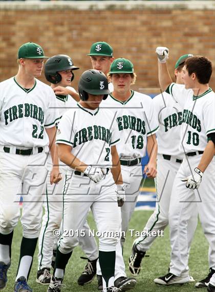 Thumbnail 1 in Lawrence Free State vs. Shawneee Mission Northwest (KSHSAA 6A Final) photogallery.