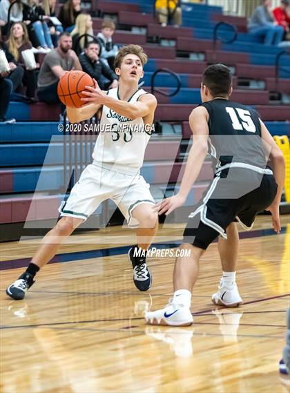 Thumbnail 3 in Lincoln Southwest vs. Lincoln Northeast (HAC Tournament) photogallery.