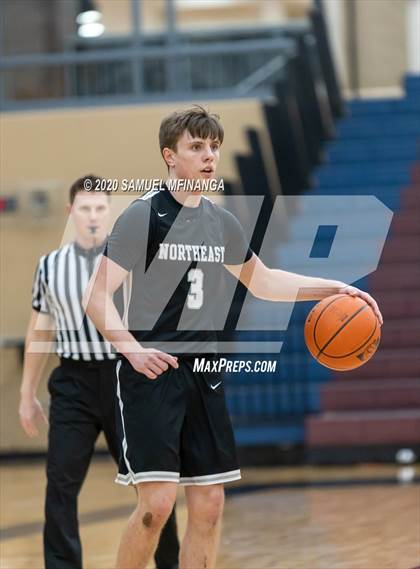 Thumbnail 1 in Lincoln Southwest vs. Lincoln Northeast (HAC Tournament) photogallery.