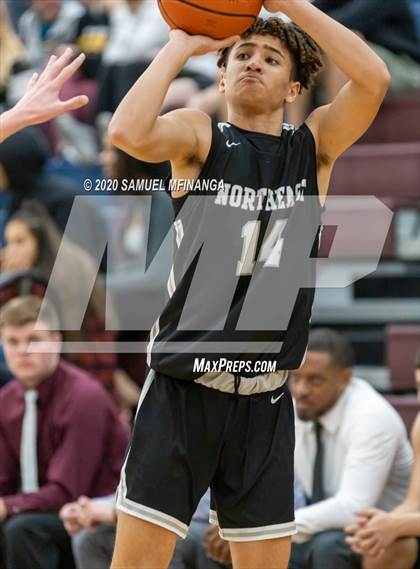Thumbnail 1 in Lincoln Southwest vs. Lincoln Northeast (HAC Tournament) photogallery.