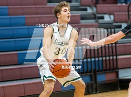 Thumbnail 1 in Lincoln Southwest vs. Lincoln Northeast (HAC Tournament) photogallery.