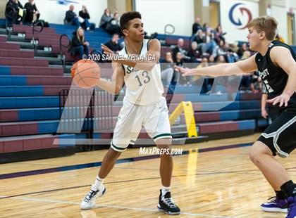 Thumbnail 3 in Lincoln Southwest vs. Lincoln Northeast (HAC Tournament) photogallery.