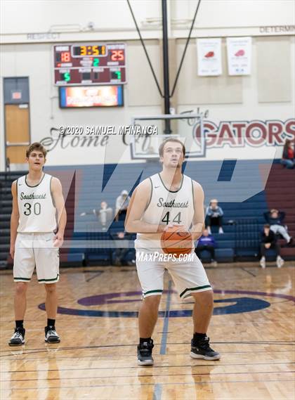 Thumbnail 1 in Lincoln Southwest vs. Lincoln Northeast (HAC Tournament) photogallery.