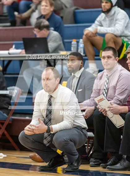 Thumbnail 2 in Lincoln Southwest vs. Lincoln Northeast (HAC Tournament) photogallery.