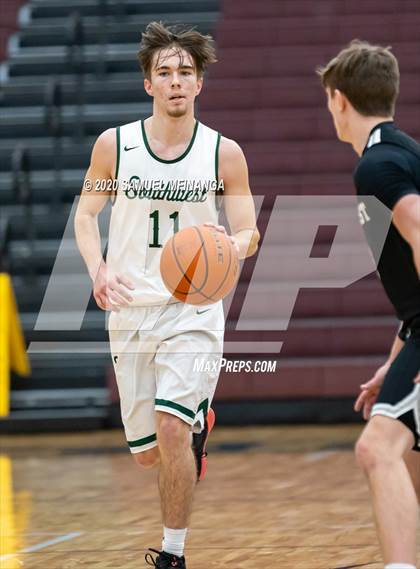 Thumbnail 1 in Lincoln Southwest vs. Lincoln Northeast (HAC Tournament) photogallery.