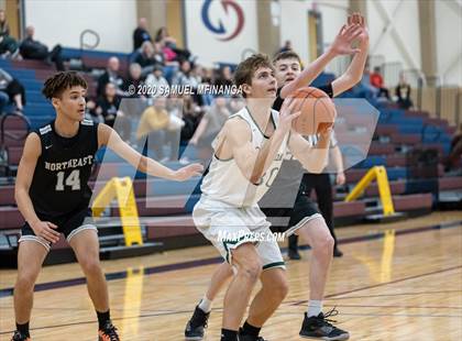 Thumbnail 3 in Lincoln Southwest vs. Lincoln Northeast (HAC Tournament) photogallery.