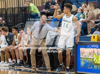 Thumbnail 3 in Lincoln Southwest vs. Lincoln Northeast (HAC Tournament) photogallery.