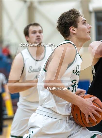 Thumbnail 1 in Lincoln Southwest vs. Lincoln Northeast (HAC Tournament) photogallery.