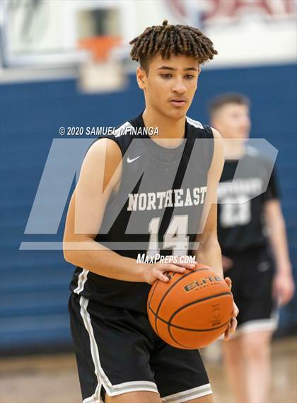 Thumbnail 1 in Lincoln Southwest vs. Lincoln Northeast (HAC Tournament) photogallery.
