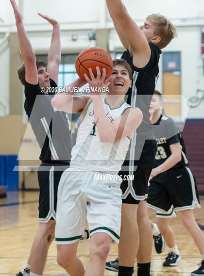 Thumbnail 3 in Lincoln Southwest vs. Lincoln Northeast (HAC Tournament) photogallery.