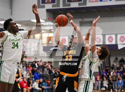 Thumbnail 2 in Cathedral vs. Centerville (Sneakers for Santa Shootout) photogallery.