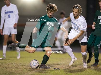 Thumbnail 2 in Osceola vs. Seminole (preseason tournament) photogallery.