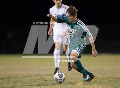 Thumbnail 1 in Osceola vs. Seminole (preseason tournament) photogallery.