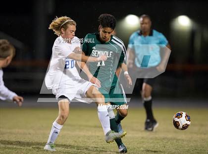 Thumbnail 2 in Osceola vs. Seminole (preseason tournament) photogallery.