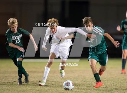 Thumbnail 1 in Osceola vs. Seminole (preseason tournament) photogallery.