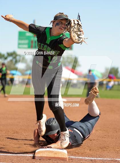 Thumbnail 1 in Churchill County vs. Fernley (NIAA 3A State Finals) photogallery.
