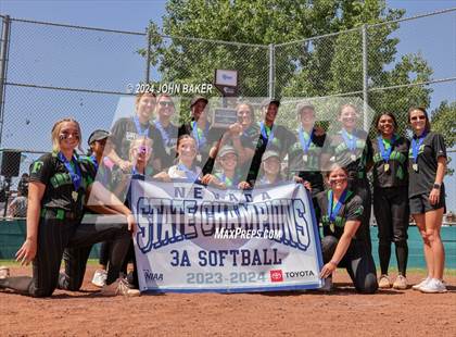 Thumbnail 3 in Churchill County vs. Fernley (NIAA 3A State Finals) photogallery.