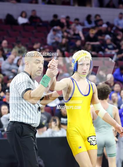 Thumbnail 3 in CIF State Championships (Boy's 3rd Place Matches) photogallery.