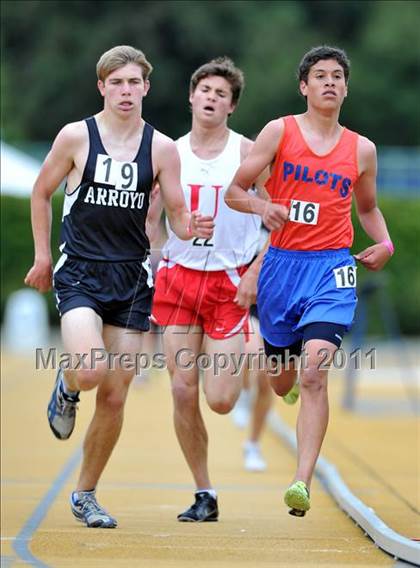 Thumbnail 3 in CIF NCS Masters Track & Field Championships (Boys 1600 and 3200) photogallery.