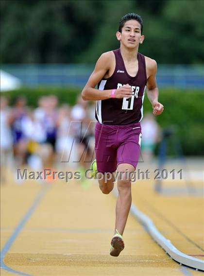 Thumbnail 1 in CIF NCS Masters Track & Field Championships (Boys 1600 and 3200) photogallery.