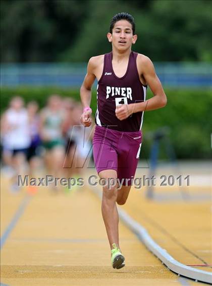Thumbnail 3 in CIF NCS Masters Track & Field Championships (Boys 1600 and 3200) photogallery.