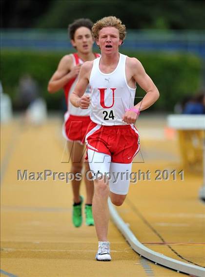 Thumbnail 1 in CIF NCS Masters Track & Field Championships (Boys 1600 and 3200) photogallery.