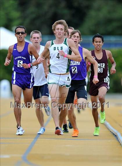 Thumbnail 2 in CIF NCS Masters Track & Field Championships (Boys 1600 and 3200) photogallery.