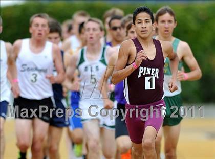 Thumbnail 2 in CIF NCS Masters Track & Field Championships (Boys 1600 and 3200) photogallery.
