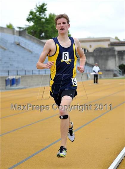Thumbnail 1 in CIF NCS Masters Track & Field Championships (Boys 1600 and 3200) photogallery.