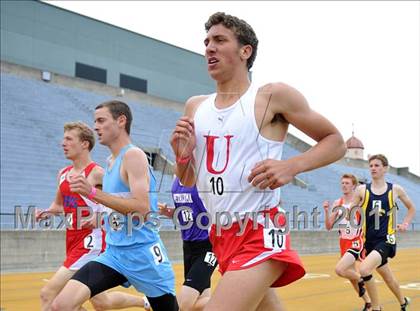 Thumbnail 2 in CIF NCS Masters Track & Field Championships (Boys 1600 and 3200) photogallery.