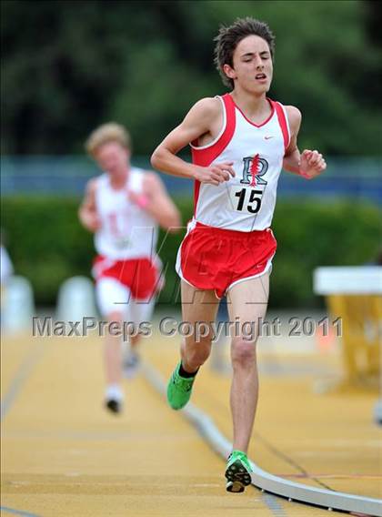 Thumbnail 1 in CIF NCS Masters Track & Field Championships (Boys 1600 and 3200) photogallery.