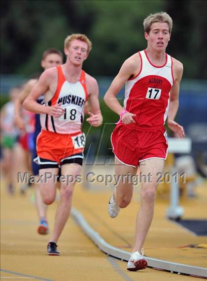Thumbnail 2 in CIF NCS Masters Track & Field Championships (Boys 1600 and 3200) photogallery.