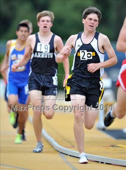 Thumbnail 3 in CIF NCS Masters Track & Field Championships (Boys 1600 and 3200) photogallery.