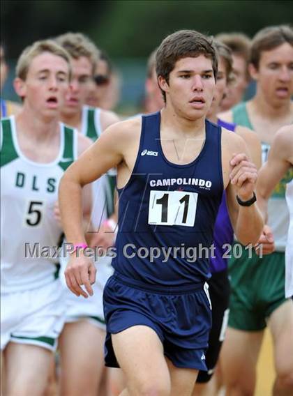 Thumbnail 3 in CIF NCS Masters Track & Field Championships (Boys 1600 and 3200) photogallery.