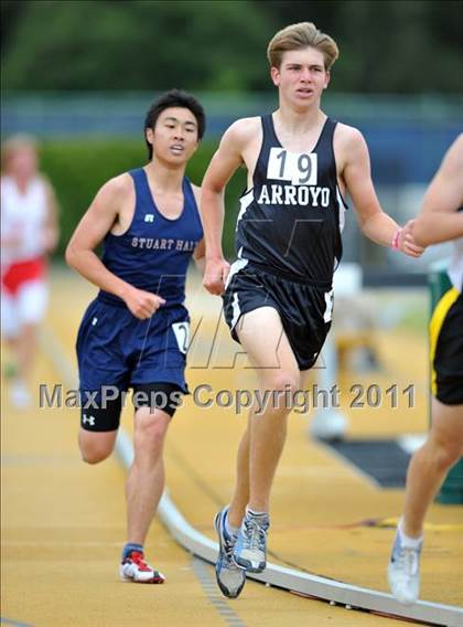 Thumbnail 3 in CIF NCS Masters Track & Field Championships (Boys 1600 and 3200) photogallery.