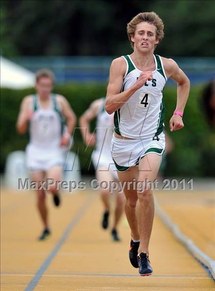 Thumbnail 2 in CIF NCS Masters Track & Field Championships (Boys 1600 and 3200) photogallery.