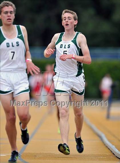 Thumbnail 1 in CIF NCS Masters Track & Field Championships (Boys 1600 and 3200) photogallery.