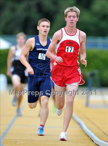 Thumbnail 2 in CIF NCS Masters Track & Field Championships (Boys 1600 and 3200) photogallery.