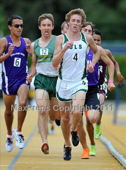 Thumbnail 3 in CIF NCS Masters Track & Field Championships (Boys 1600 and 3200) photogallery.