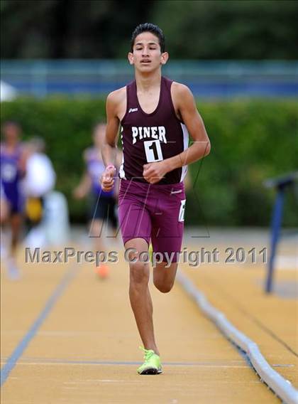 Thumbnail 2 in CIF NCS Masters Track & Field Championships (Boys 1600 and 3200) photogallery.