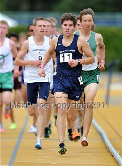 Thumbnail 2 in CIF NCS Masters Track & Field Championships (Boys 1600 and 3200) photogallery.