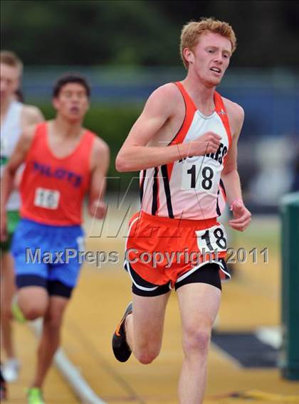 Thumbnail 1 in CIF NCS Masters Track & Field Championships (Boys 1600 and 3200) photogallery.