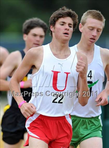 Thumbnail 2 in CIF NCS Masters Track & Field Championships (Boys 1600 and 3200) photogallery.