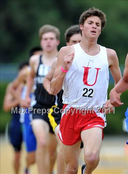 Thumbnail 2 in CIF NCS Masters Track & Field Championships (Boys 1600 and 3200) photogallery.