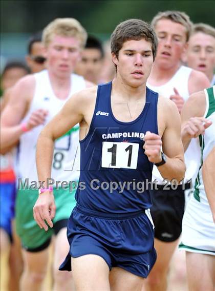 Thumbnail 1 in CIF NCS Masters Track & Field Championships (Boys 1600 and 3200) photogallery.