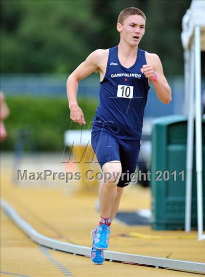 Thumbnail 1 in CIF NCS Masters Track & Field Championships (Boys 1600 and 3200) photogallery.