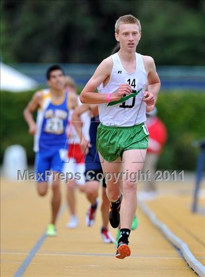 Thumbnail 2 in CIF NCS Masters Track & Field Championships (Boys 1600 and 3200) photogallery.