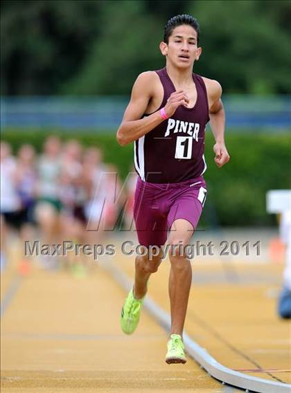 Thumbnail 1 in CIF NCS Masters Track & Field Championships (Boys 1600 and 3200) photogallery.