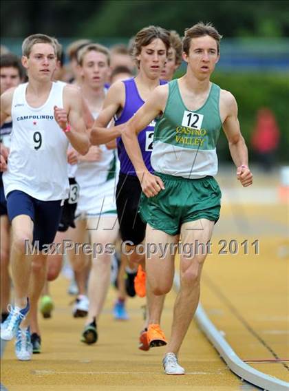 Thumbnail 3 in CIF NCS Masters Track & Field Championships (Boys 1600 and 3200) photogallery.